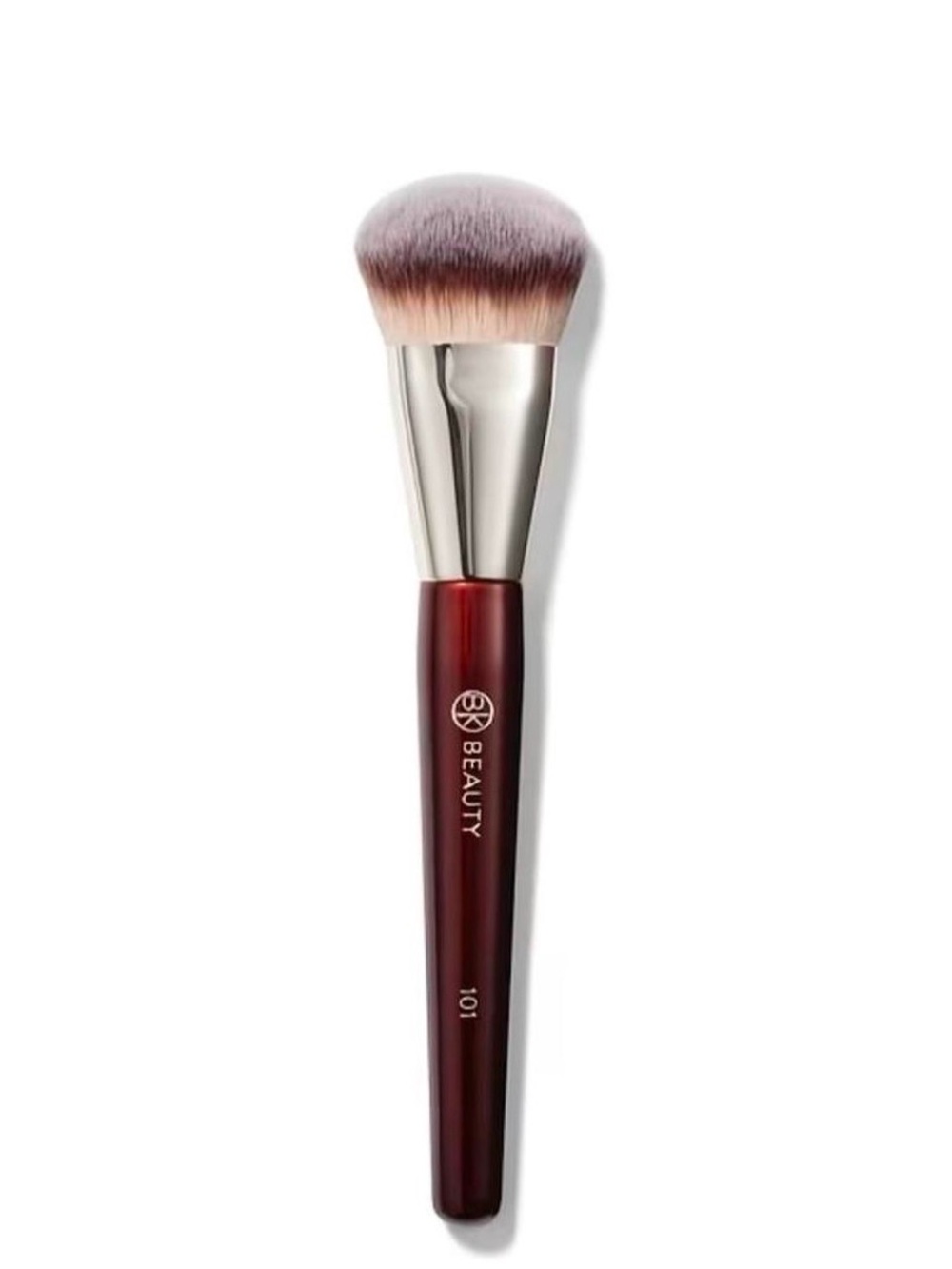BEAUTY 101 Multi-Purpose Powder & Blush Brush - Burgundy